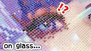 Diamond Art Painting On Glass... *again*