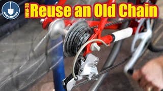 How To Remove & Reuse An Older Bike Chain - Oldshovel How-to Clips