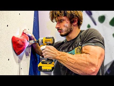 I Set Boulders For A World Cup Route Setter