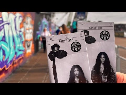 Talkfcb Vlog: Kendrick Lamar & Sza - Grand National Tour, Cardiff 2025