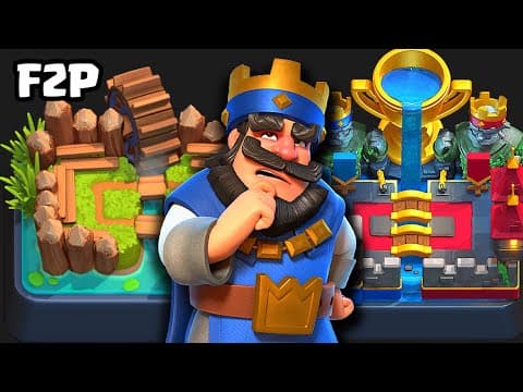Can You Beat Clash Royale With $0? (f2p S2 Ep. 1)