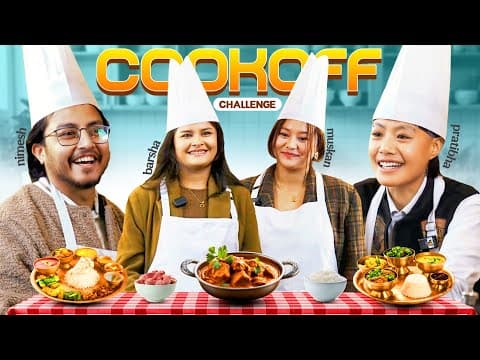 | Cooking Together - Roasting Each Other | Cook Off  @prativaxmuskan @nimeshshrestha9