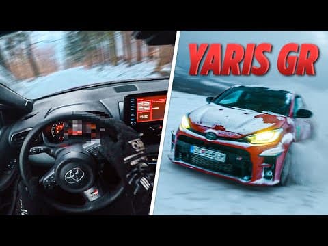 Yaris Gr Na Sněhu! | Jak Vypadá Jízda Mýma Očima?!