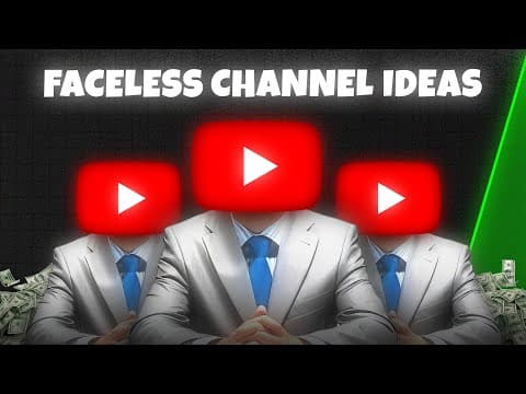 Top 6 Best Faceless Youtube Channel Ideas 2025 | High Growth & Earning