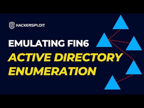 Emulating Fin6 - Active Directory Enumeration Made Easy