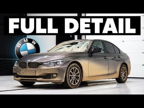 Cleaning The Dirtiest Bmw 3 Series - Wash, Polish & Wax