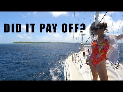 Why We Anchored In The Rolliest Anchorage In The Marshall Islands - Goat Island [ep. 179]