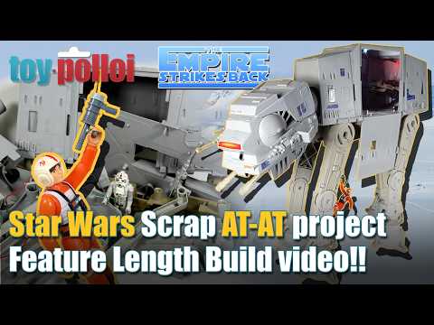 Vintage Kenner Star Wars At-at (scrap-at) Feature Length Custom Project - Toy Polloi