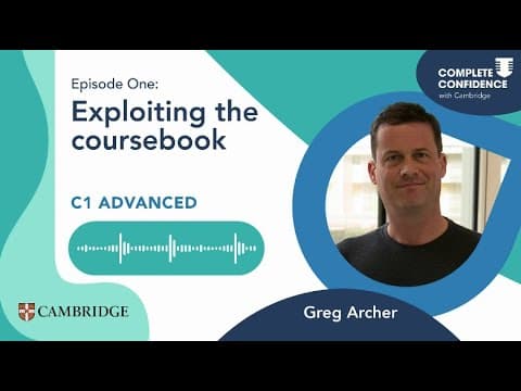 Term 1, Episode 1: Exploiting The Coursebook