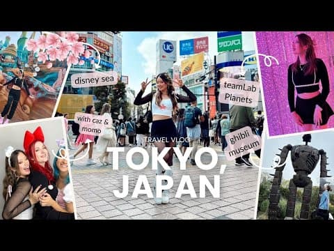 Tokyo Travel Diaries 🌸✨ Ghibli Museum, Disney Sea & Magical Moments