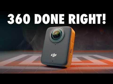 Why 360 Cameras Never Worked... Until Now! Dji Osmo 360