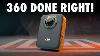 Why 360 Cameras Never Worked... Until Now! Dji Osmo 360