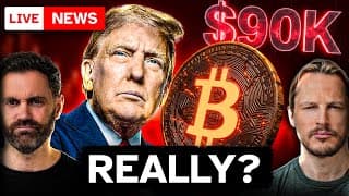 Bitcoin To $90k, Tariff Crash, Clarity Act, Death Of Altcoins & More!