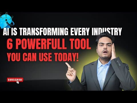 Unlock Ai Power: How Every Industry Is Adopting Smart Tools Today #ai #productivity #aitools #aitips