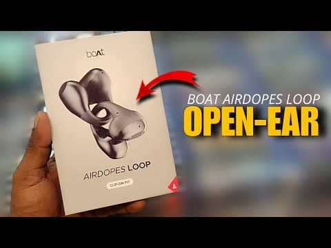 Am Try Boat Airdopes Loop Earbuds - Open Ear Buds | Full Details Review