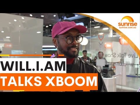 Will.i.am Talks About Collaboration On Lg's Latest Xboom | Sunrise
