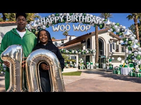 Giving Woo Wop The Best 10th Birthday Ever ❤️