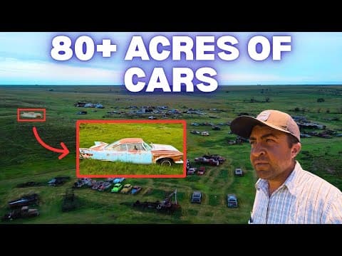 Once In A Lifetime Auction With Acres Of Old Cars, Trucks, & More Hidden In The Rural Kansas Hills!