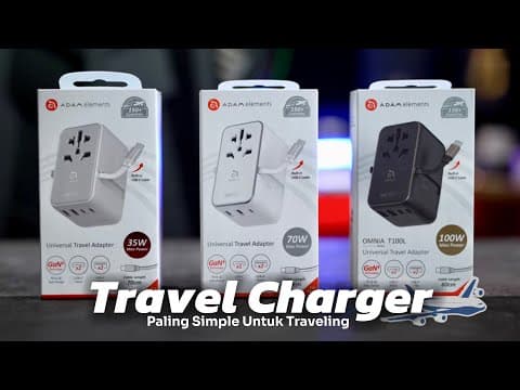 Universal Travel Adapter Iphone Terbaik 2025? - Adam Elements Universal Travel Adapter