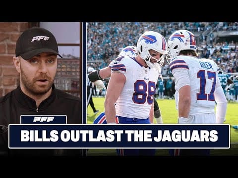 Buffalo Bills Vs. Jacksonville Jaguars Review | Pff Grade Release Show