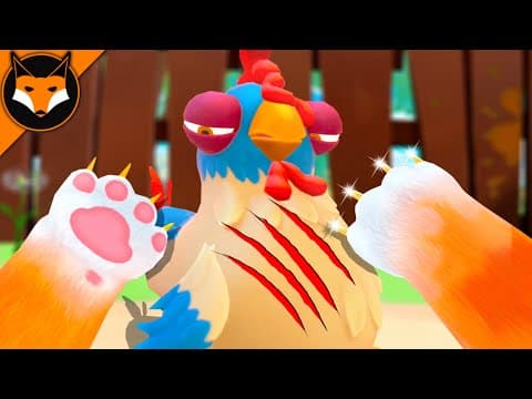 Fighting Chickens In The New I Am Cat Update!