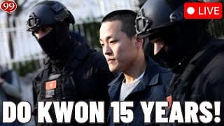 Do Kwon Sentenced To 15 Years!! What Does This Mean For Lunc?! Crypto Market Update Live!!