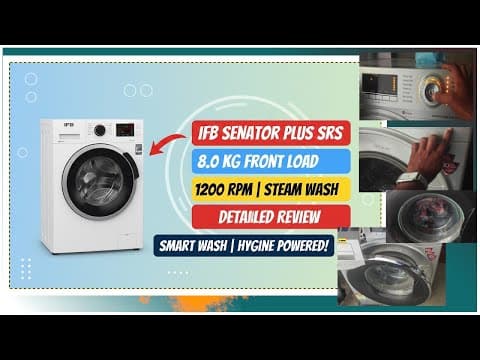 Ifb Washing Machine Front Load Review, Ifb Senetor Plus Srs 8 0 Kg 1200 Rpm