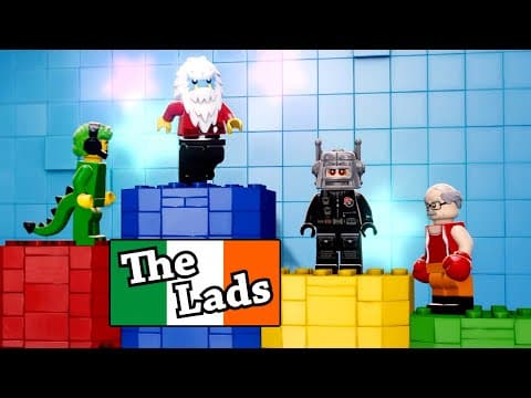 Four Angry Irish Youtubers Try To Play Lego Party Calmly