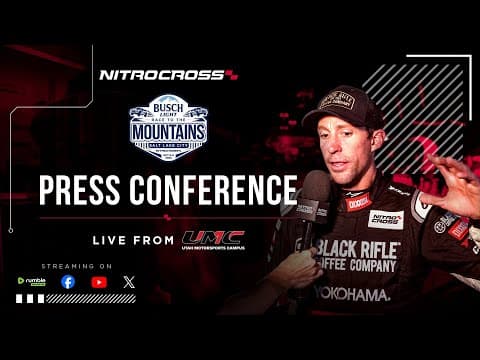 Nitrocross 24/25 Salt Lake City Press Conference | Utah Motorsports Campus