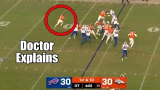 Bo Nix Fractured His Ankle On This Play - Doctor Explains Shocking News