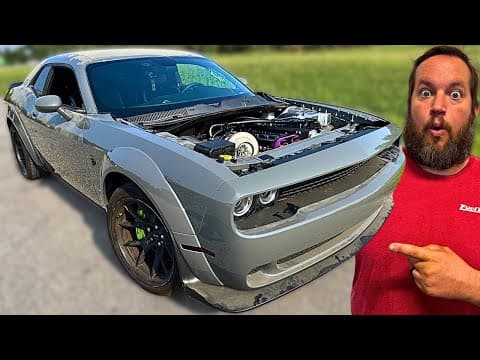 We 2jz Swapped This Dodge Hellcat!