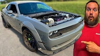 We 2jz Swapped This Dodge Hellcat!