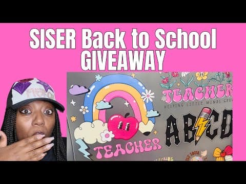 BACK TO SCHOOL GIVEAWAY | SISER DTF PRINTS