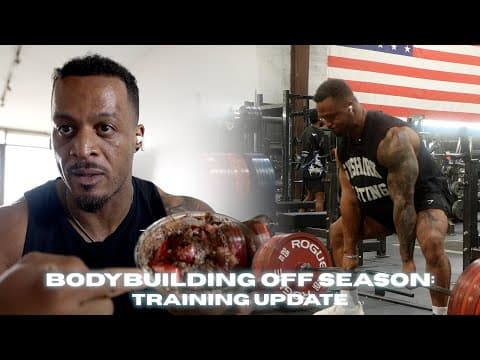 900lbs Deadlift Post Bodybuilding Prep | Sticking To The Plan