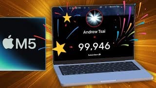 Race To 100k Subs! M5 Mac Game Testing