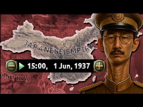 World Record! - How Fast Can Japan Annex China In Hoi4?
