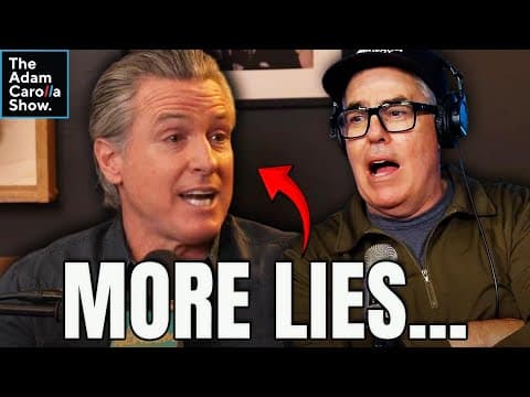 Gavin Newsom’s Thoughts On God And Trans Kids + Peeing In Bottles