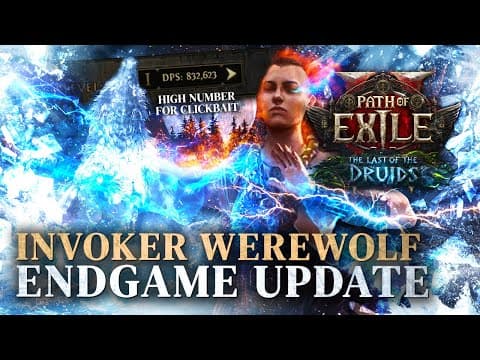 Wolf Form Invoker Deletes Screens & Bosses - Endgame Update
