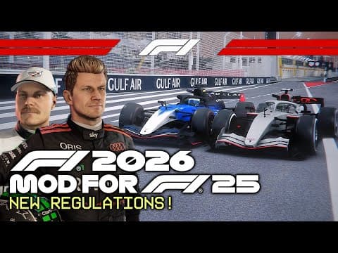 This F1 2026 Mod For The F1 Game Is Incredibly Realistic! (f1 25)