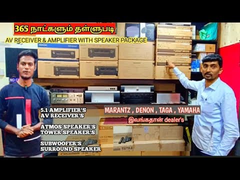 Branded Amplifier & Avr With Full Speaker Package Available/ Discount(all Days)