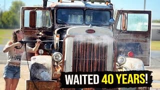 First Wash On Our Very Rare 350 Peterbilt!