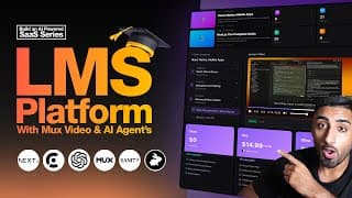 🔴 Let’s Build An Lms Platform With Next.js 16! (sanity, Clerk, Coderabbit, Stripe, Mux, Ai Agent's)