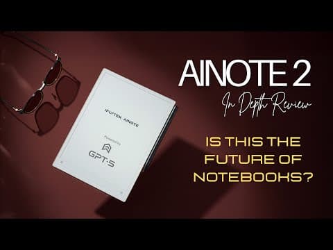 Is This The Smartest E-paper Tablet Ever Made? Ainote 2 Full Review