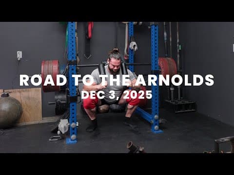 25 Reps Of 521 Lb With Pause  (phase 1 Is Complete)- Dece 3, 2025 Road To Arnolds