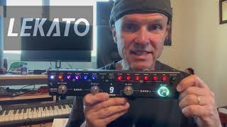 Lekato Multi Effects Guitar Pedal, Review And Tutorial #lekato #multieffect #review