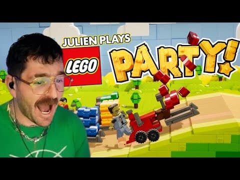 Playing With All The Legos In Lego Party