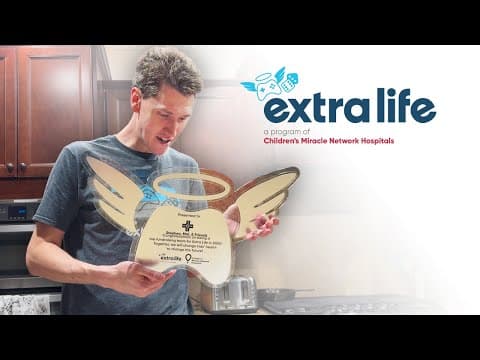 We Received An Extra Life Award!