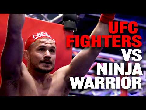 Ufc Fighters Vs Ninja Warrior!