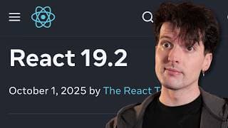 React 19.2 Dropped Early???