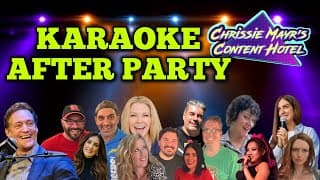 Karaoke After Party! Villa Roma! Chrissie Mayr, Anthony Cumia, Lila Hart